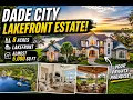 DADE CITY DREAM ESTATE 8 Acres Lakefront Nearly 5 000 Sq Ft