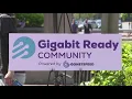 New Britain titled Gigabit Ready Community with widespread fiber internet accessibility