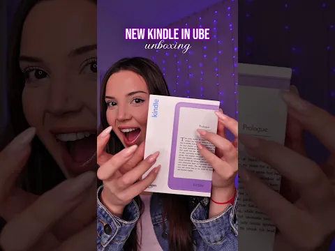 Unboxing the new Kindle in Ube #kindle #kindlebasic #unboxing