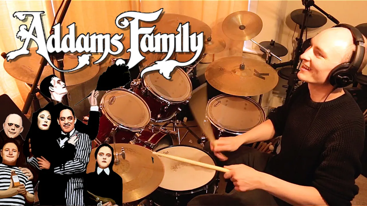 ADDAMS FAMILY MUSICAL || Overture/When You're An Addams || (PIT) DRUMS/PERCUSSION PARTS || Ed Day