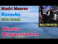 Lagu Rindu Bapusarokan#Karaoke Nada Cowok