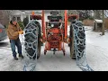 An Easy Way To Put On Tractor Chains
