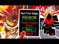 CAN 2 500 SPINS GET A LEGENDARY MAGIC IN ROBLOX FAIRY TAIL LOST SOULS