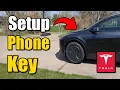 How to Setup Tesla Phone Key to Unlock Car - Easy Tutorial