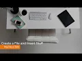 Content - Create a File and Insert Stuff