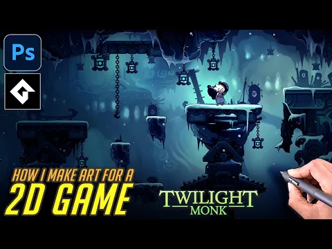 Download MP3 MAKE ART FOR INDIE GAMES - Twilight Monk (Icy Caverns)