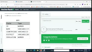SQL PROBLEMS ON HACKERRANK - PART 1