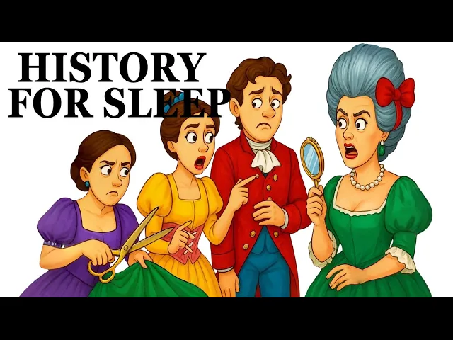 👑🎨 The Forbidden Colors of Royal Fashion 📜😴 | History for Sleep