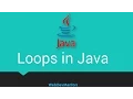 27 Loops in Java