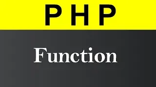 Function in PHP Hindi