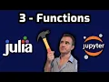 Julia FUNCTIONS Julia tutorial