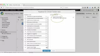 Alfresco 5 1 - Using Smart Folders