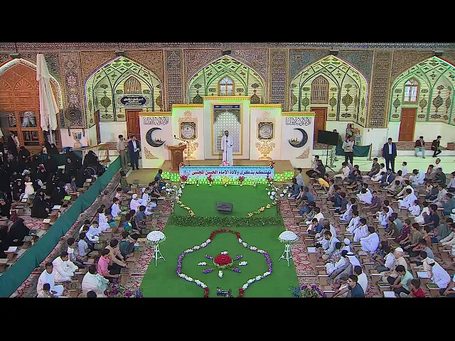 ⁣مشاركة الرادود أحمد الفتلاوي في المحفل القرآني الرمضاني في الصحن العلوي المطهر 1439 هـ