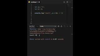 JS String and Number Sum