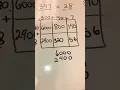 New Math Area Model Explained