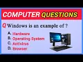 50 Computer MCQs Most Important Computer Quiz Questions Computer Knowledge Test