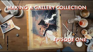 How I'm Making 18 Paintings for a Gallery Exhibition // Episode 1