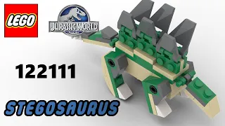 122111 STEGOSAURUS | LEGO Jurrasic World Magazine Gift Virtual Build