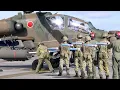 The Mighty Japanese AH-64 Helicopter in Action with Special Ammunition