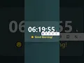 Real-time Clock with Greeting HTML CSS JavaScript