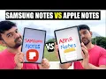 Apple Notes vs Samsung Notes - Best Free Note-Taking App for Students