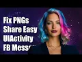 Fix PNG Sharing Issues with UIActivityViewController to Facebook Messenger