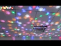 Download Lagu Sound Activated LED Magic Ball Disco Music Stage Laser Projector - FLP-204798