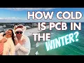 HOW COLD does it get IN PANAMA CITY BEACH FL in the WINTER