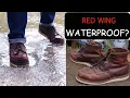 Are Red Wing Heritage Moc Toe 1907 Waterproof