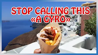 DON T make these 2 MISTAKES when ordering a Gyro in Greece