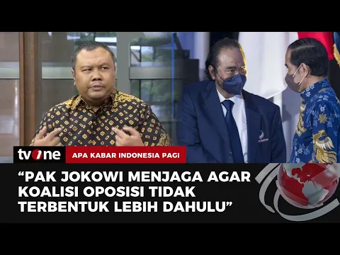 Analisa Hendri Satrio Soal Pertemuan Jokowi dan Surya Paloh