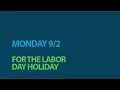HAPPY LABOR DAY