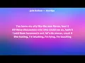 Jack Harlow — Dua Lipa // Lyrics