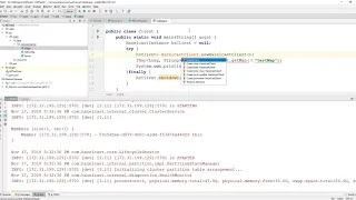Hazelcast Introduction and cluster demo