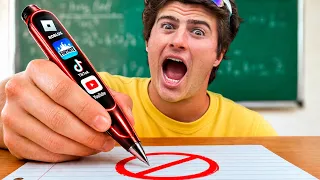 TESTEI 100 PRODUTOS BANIDOS DAS ESCOLAS!