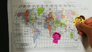 World Time Zone Map