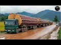 Download Lagu Truk Penebangan Kayu Ekstrim | Keterampilan Mengemudi Truk Penebangan Kayu Monster Ekstrim Berbah...