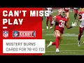 Raheem Mostert Burns Cardinals Secondary for 76-Yd TD