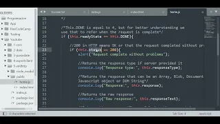 Javascript - XMLHttpRequest Basic