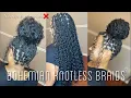 The BEST Hair For Boho Knotless Braids Using ONLY 100 Human Hair No Synthetic Hair YWigs Hair