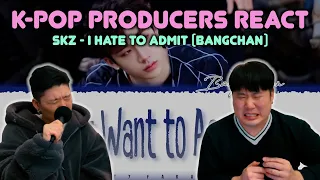 musicians react u0026 review skz i hate to admit bang chan 