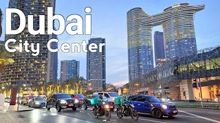 Dubai 4K Amazing Dubai City Downtown Dubai Walking Tour