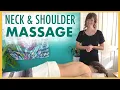 Deep Tissue Neck and Shoulder Massage Techniques Learn Healing Touch with Jen Hilman