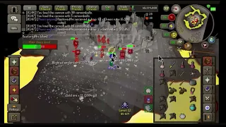 OSRS Zombie Pirates Ice Barrage with Cannon
