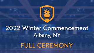 FULL CEREMONY 2022 Winter Commencement - Albany NY