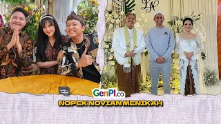 Nopek Novian Menikah, Denny Caknan Datang Semringah