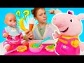 Download Lagu Banana-Suppe für Baby Born Emma 🍌🍼 Puppenspiele mit Irene