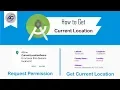 How to Get Current Location in Android Studio CurrentLocation Android Coding