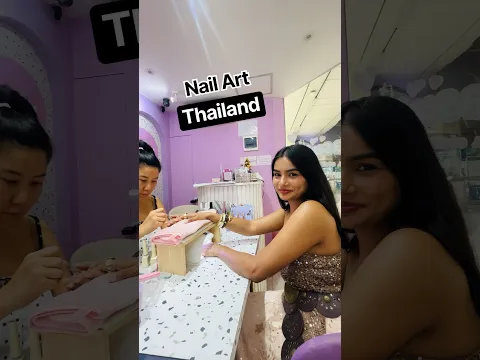 Thailand mei kiya Nail Art😱 #crafteraditi #nailart #thailand #shorts @CrafterAditi@the.aditiagrawal
