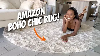 The Hapsburg Boho-Chic Moroccan Shag Rug From Amazon